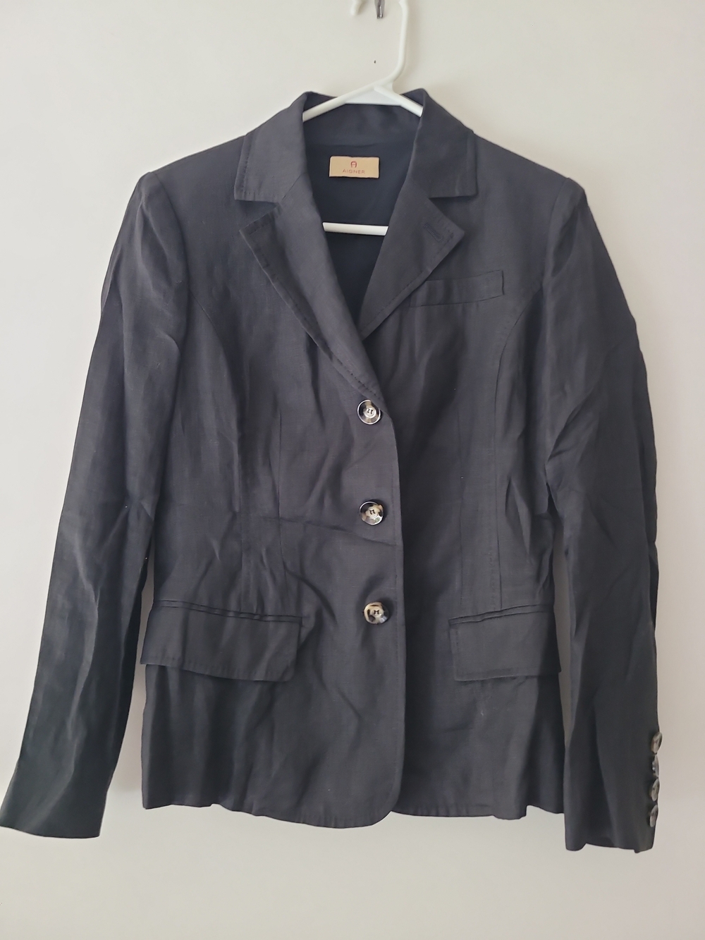 Etienne Aigner Black Women's Tailored Blazer